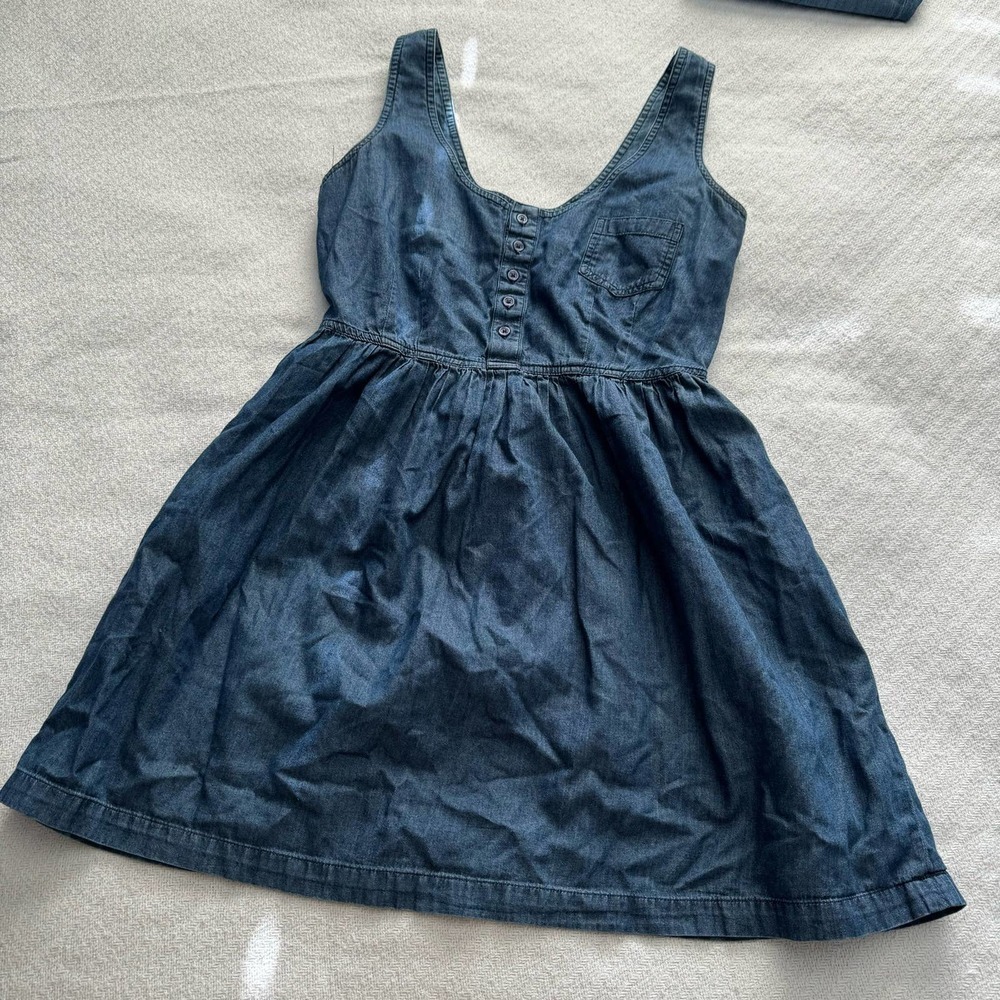 Jack by BB Dakota Blue Denim Mini Dress